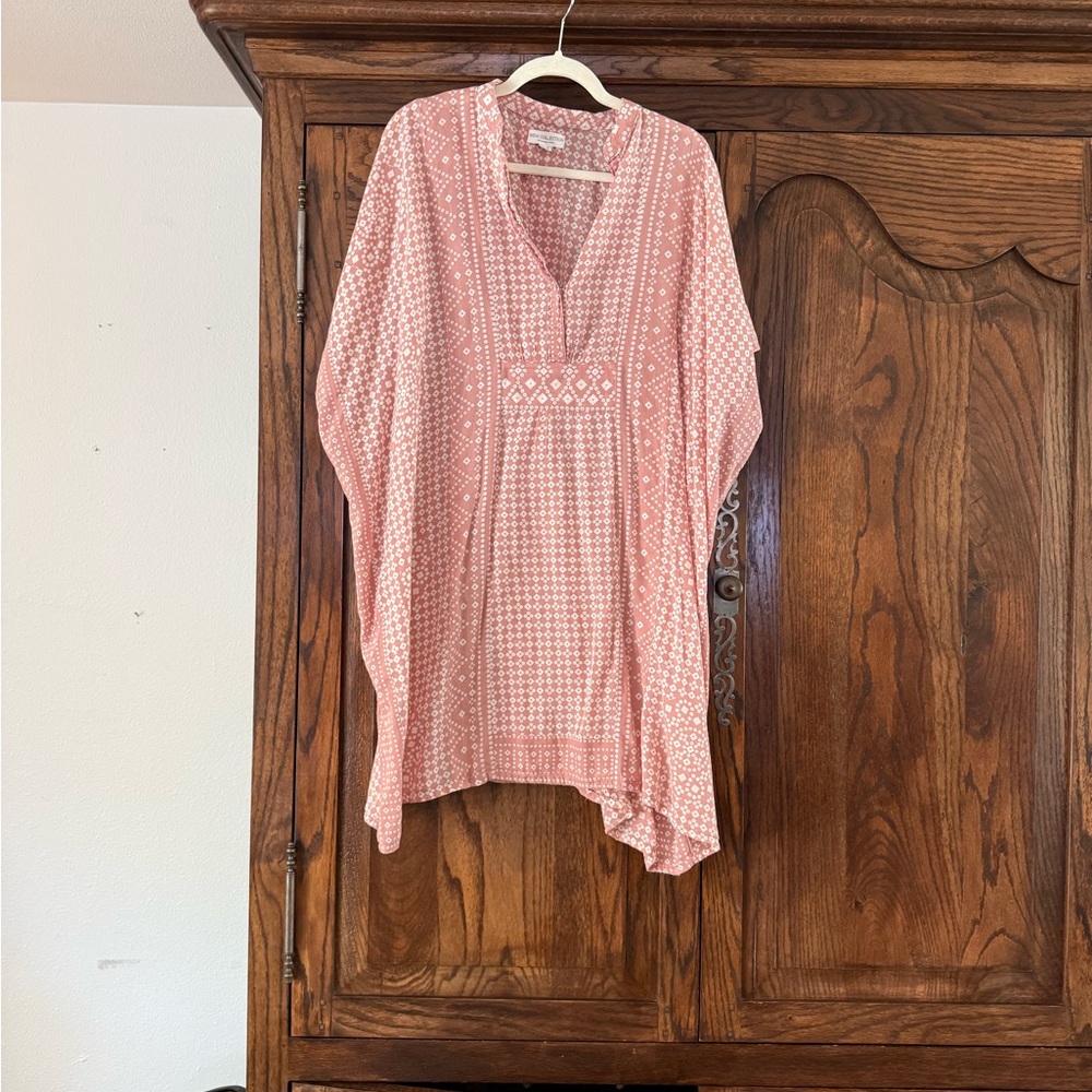 EMERSON SHORT CAFTAN - MUTED CLAY ORGANIC